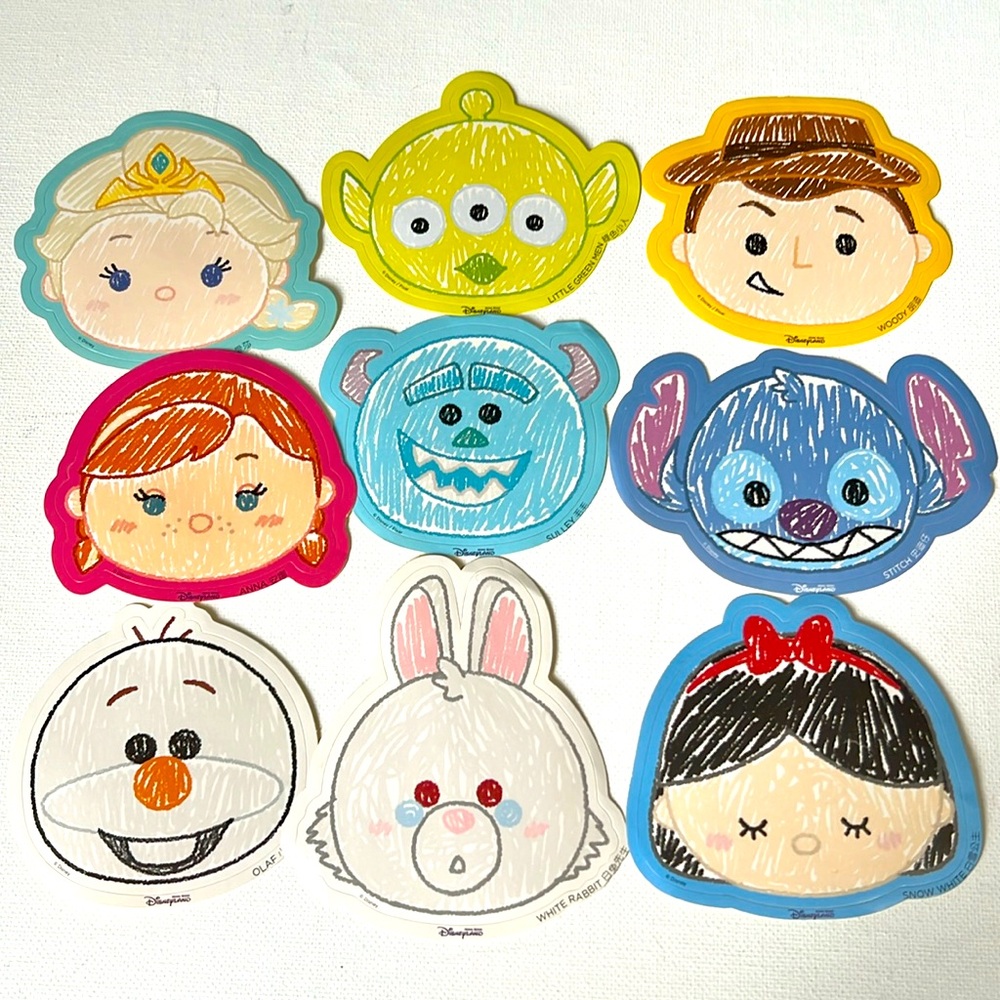Hong Kong Disneyland Sticker Bundle